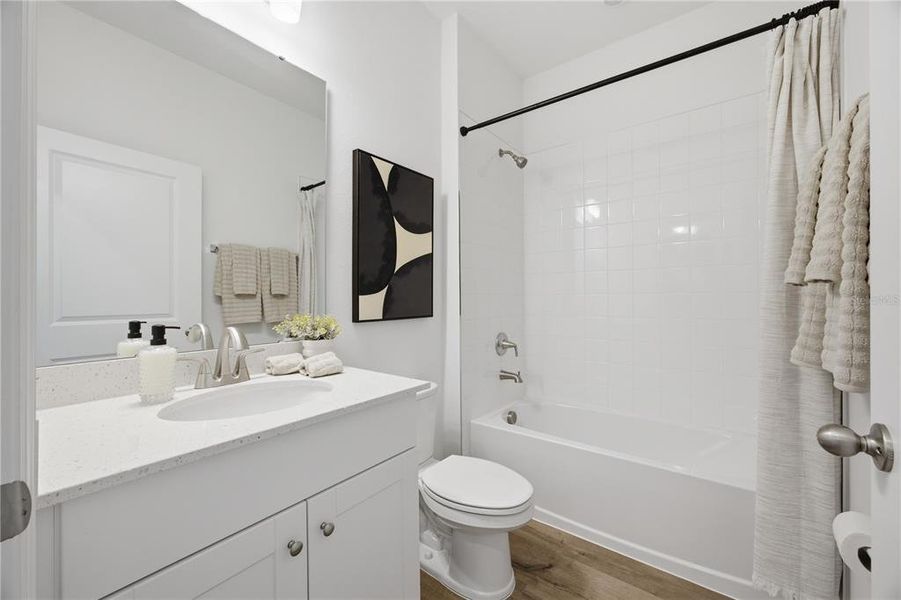 Furnished interior view inside a new home in , Okahumpka (Image 13).