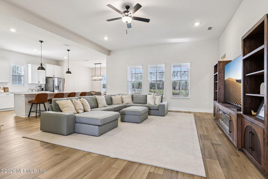 Furnished interior view inside a new home in , Hilliard (Image 50). Furnished interior view inside a new home in , Hilliard (Image 50).