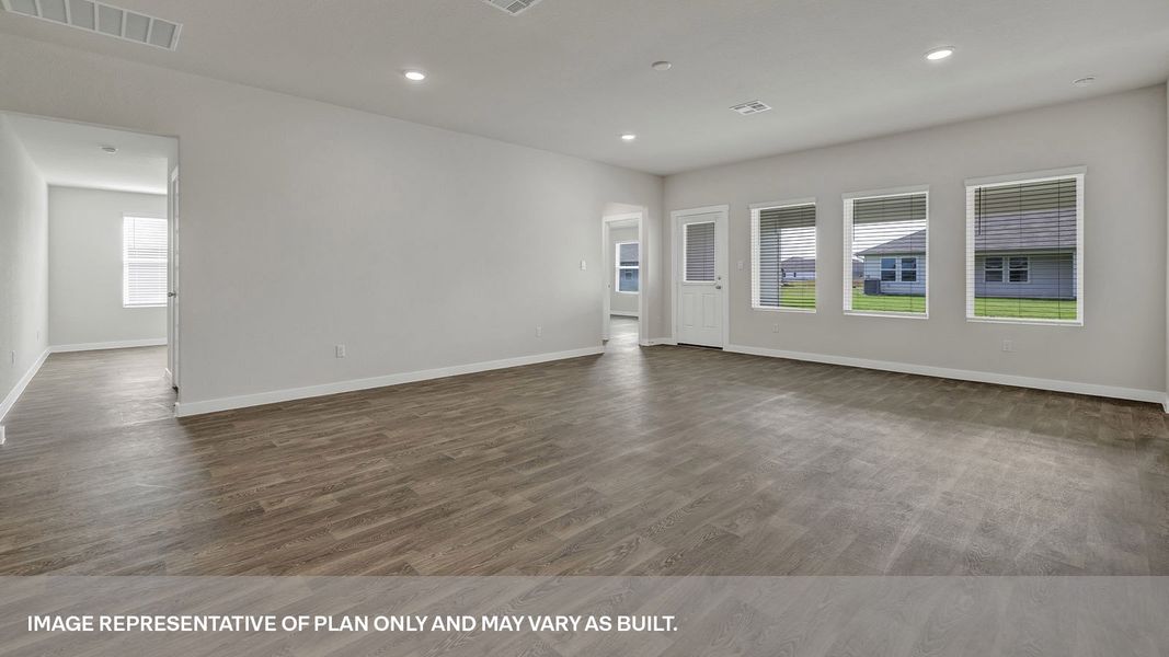 Spacious, unfurnished interior of a new home in Hartland Ranch, Lockhart (Image 20).