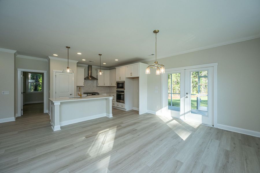 Furnished interior view inside a new home in , Awendaw (Image 7).