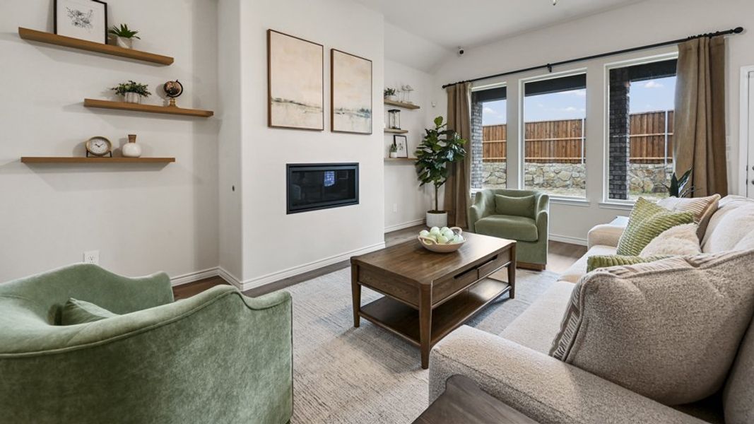 Representative furnished interior of a home built from the Vail by D.R. Horton in Madera, Royse City (Image 33). Representative furnished interior of a home built from the Vail by D.R. Horton in Madera, Royse City (Image 33).