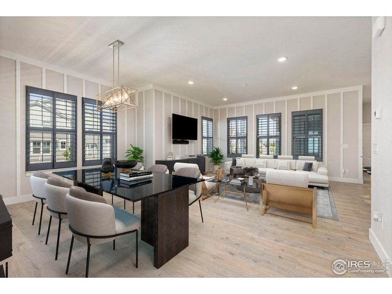 Furnished interior view inside a new home in , Erie (Image 11).