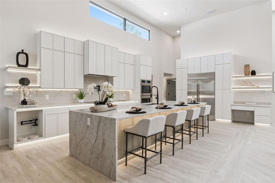 Furnished interior view inside a new home in , Winter Springs (Image 13).
