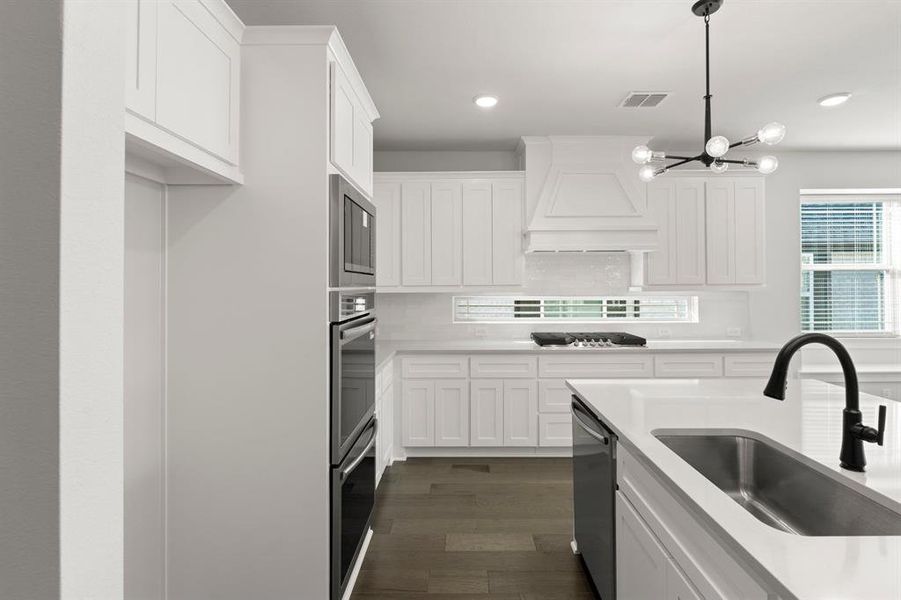 Furnished interior view inside a new home in Trails at Cottonwood Creek, Rowlett (Image 8).