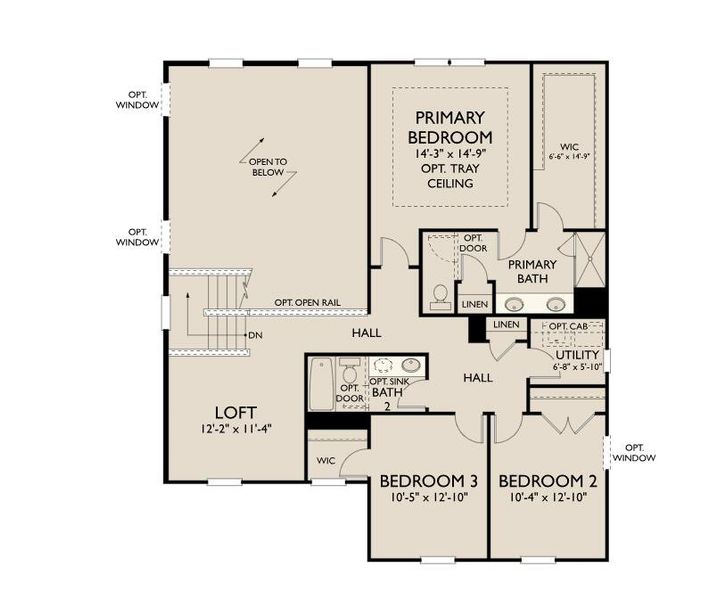 2D floor plan layout of this home in , Summerville, SC (Image 5).