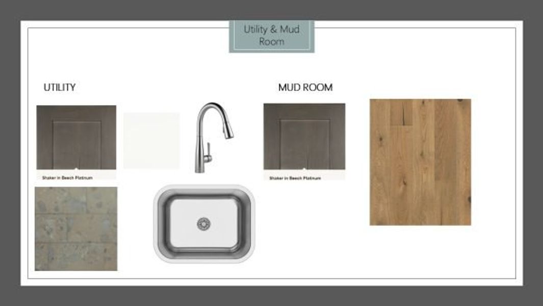 Sample of building materials used in homes in Rio Vista at Kelly Ranch, Aledo (Image 29).
