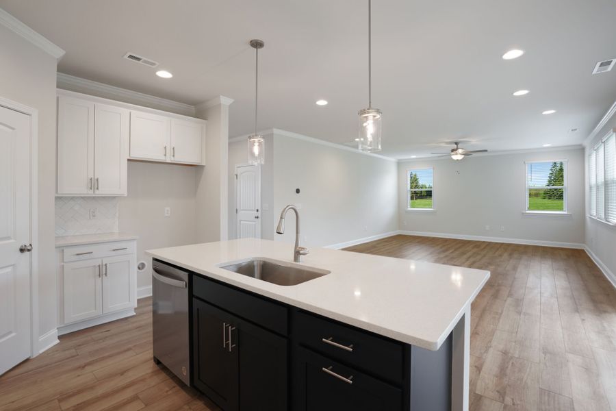 Representative furnished interior of a home built from the Shenandoah by Mattamy Homes in Magnolia Park, Garner (Image 32).