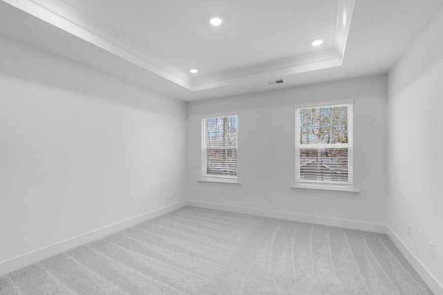 Spacious, unfurnished interior of a new home in Towns at Creekside, Doraville (Image 16).