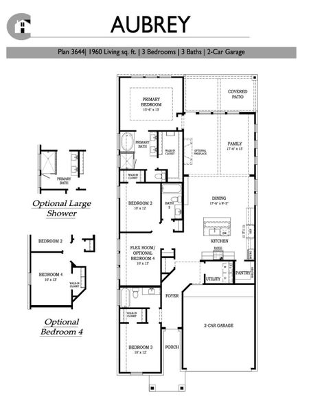 Aubrey Floorplan Aubrey Floorplan
