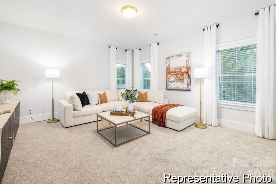Furnished interior view inside a new home in Heritage Hall, Statesville (Image 21).
