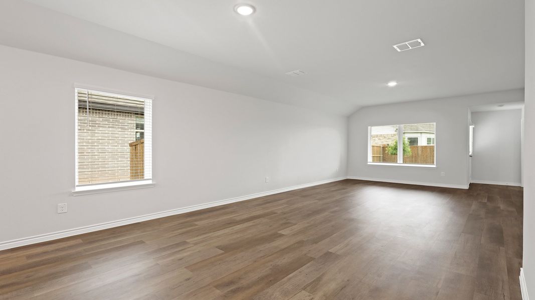 Dining room to family room Dining room to family room