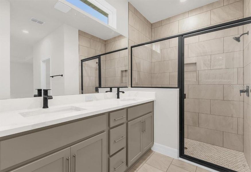 Furnished interior view inside a new home in , Ocala (Image 8).