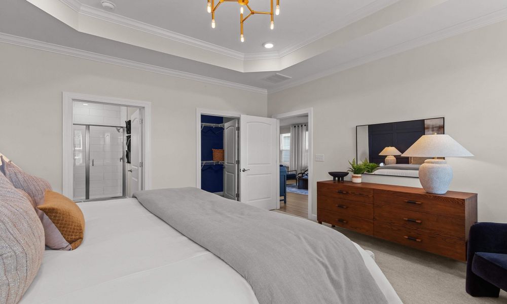 Representative furnished interior of a home built from the The Hibiscus by Chesapeake Homes in Traditions at Carolina Forest, Myrtle Beach (Image 15).