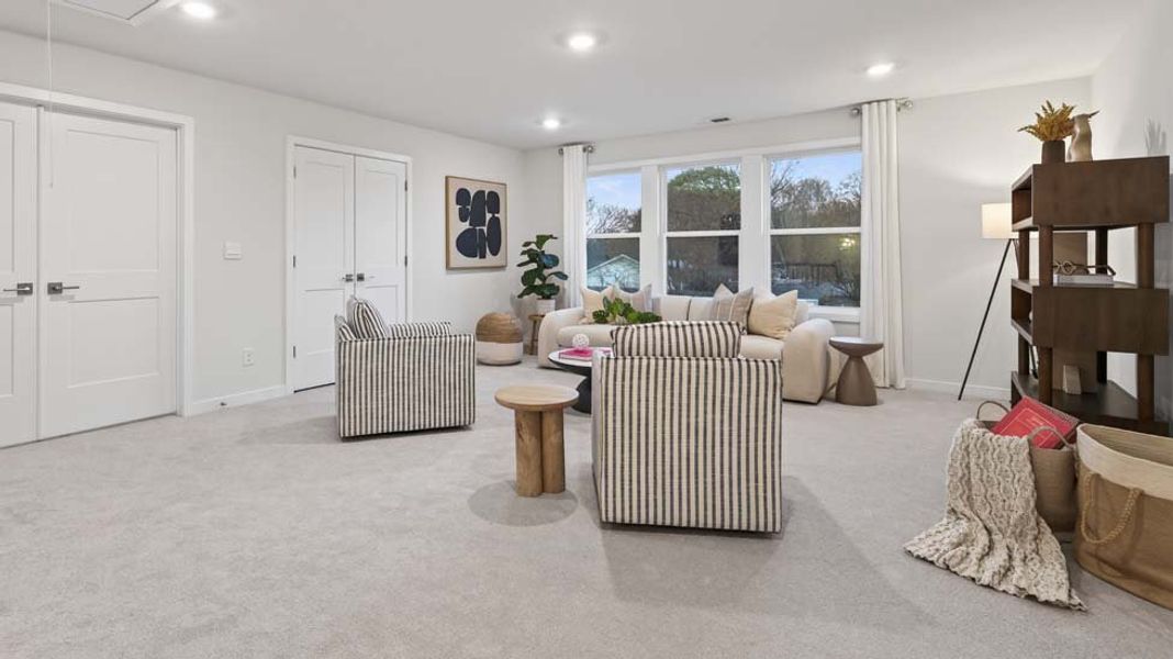 Furnished interior view inside a new home in Sylvan Creek, Denver (Image 32).