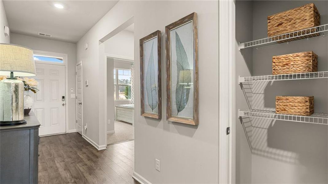 Furnished interior view inside a new home in Jackson Landing, Jefferson (Image 4).
