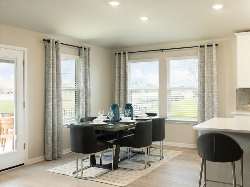 Photo is not of the actual home, but is an inspirational photo of builder’s model home and may depict options, furnishings, and/or decorator features that are not included