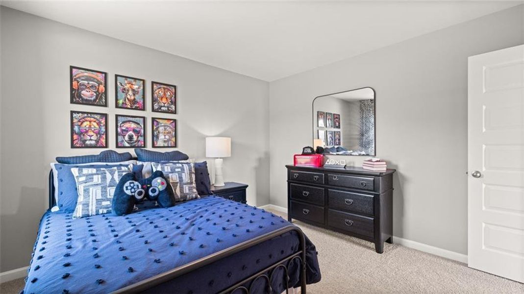 Furnished interior view inside a new home in Bridle Creek, Locust Grove (Image 5).