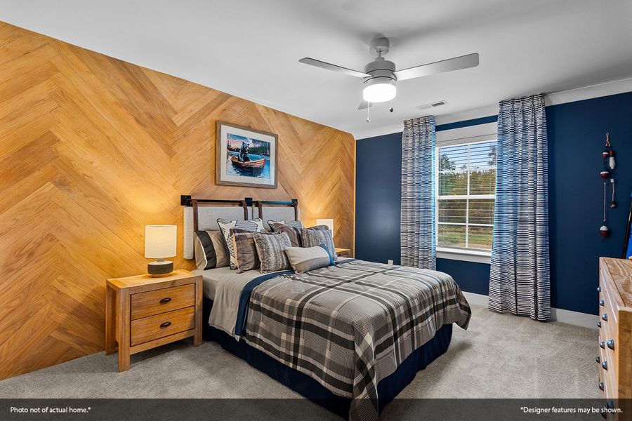 Furnished interior view inside a new home in Indigo at Abbey Preserve, Wilmington (Image 21).