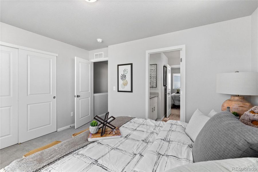 Furnished interior view inside a new home in , Commerce City (Image 9).
