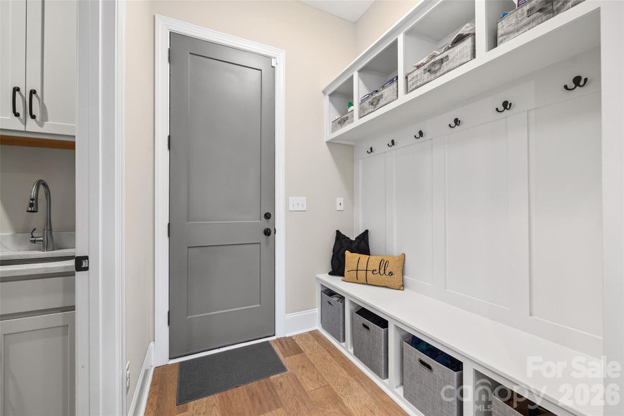 Furnished interior view inside a new home in , Charlotte (Image 12).