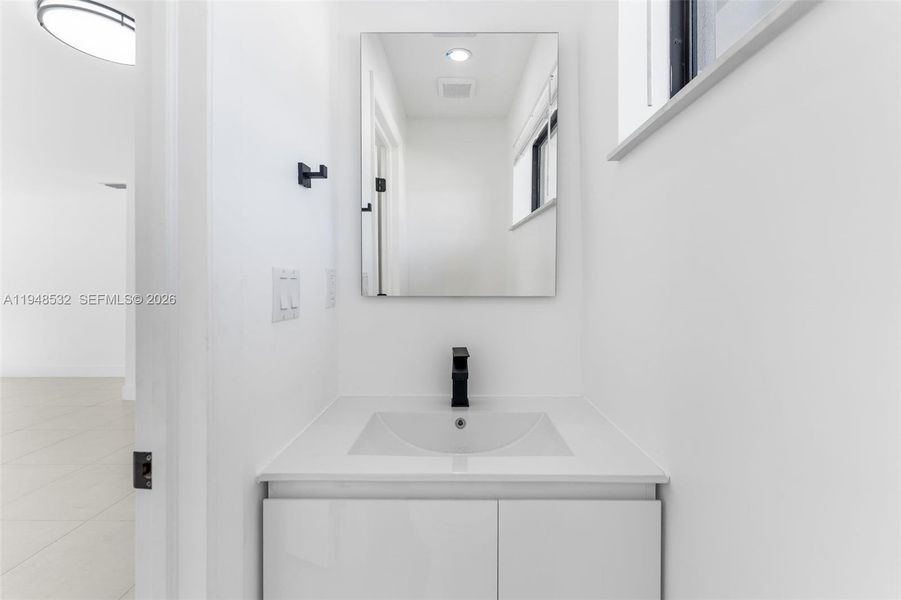 Close-up of interior finishes inside a home in , Miami (Image 8).