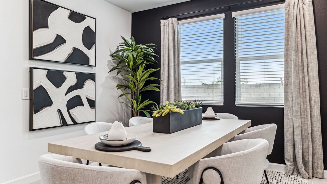 Furnished interior view inside a new home in Avance, Phoenix (Image 12).