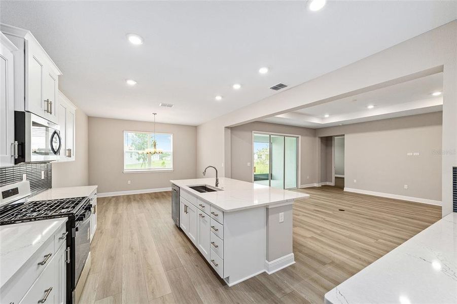 Furnished interior view inside a new home in , Ocala (Image 12). Furnished interior view inside a new home in , Ocala (Image 12).