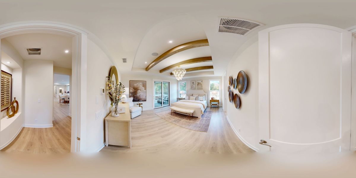 Representative furnished interior of a home built from the Provenance by Epcon Communities in The Courtyards at Summit Hill, Dallas (Image 46).