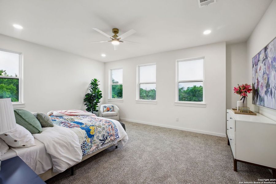 Furnished interior view inside a new home in , San Antonio (Image 6).