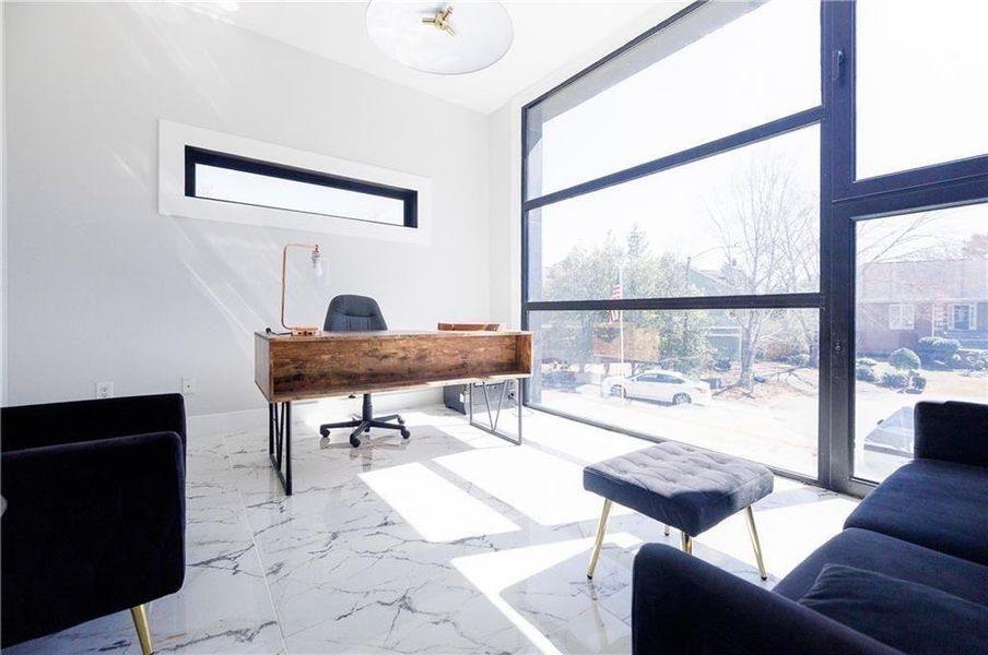 Furnished interior view inside a new home in , Marietta (Image 34).