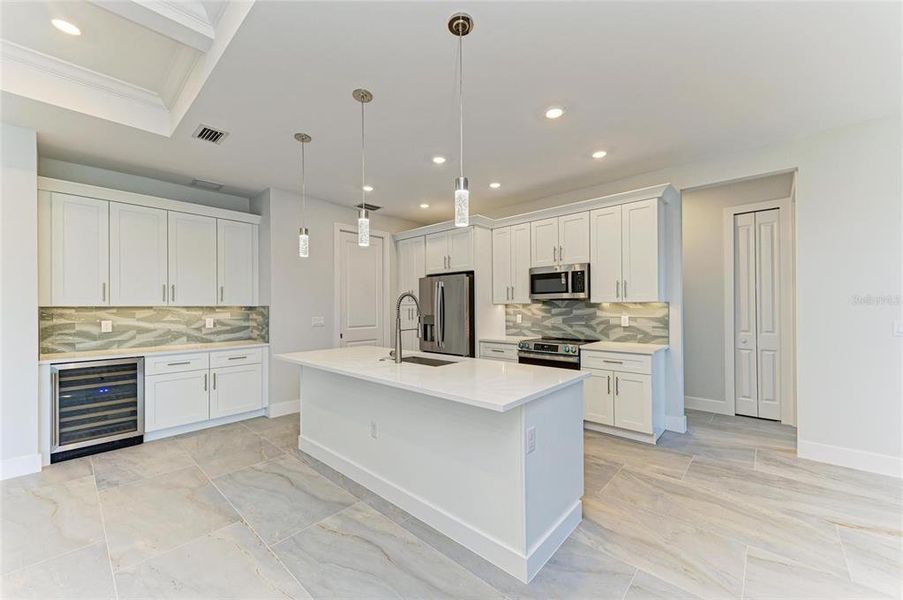 Furnished interior view inside a new home in , Venice (Image 12). Furnished interior view inside a new home in , Venice (Image 12).