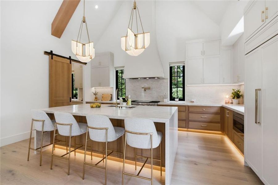Furnished interior view inside a new home in , Alpharetta (Image 13).