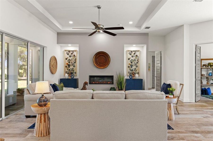 Furnished interior view inside a new home in , Lecanto (Image 41).