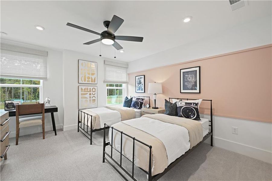 Furnished interior view inside a new home in Berkeley Mill, Cumming (Image 10).