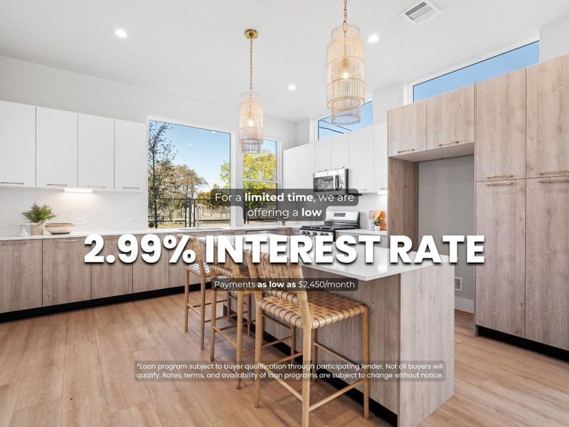 Modern living made simple. Qualified buyers can take advantage of the lending program - making homeownership more accessible than ever. Modern living made simple. Qualified buyers can take advantage of the lending program - making homeownership more accessible than ever.