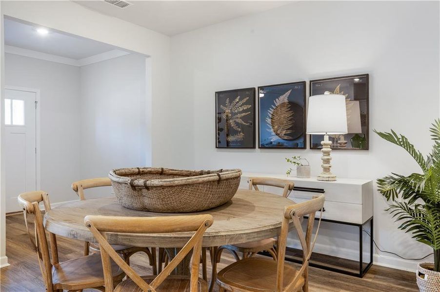 Furnished interior view inside a new home in , Conyers (Image 12).