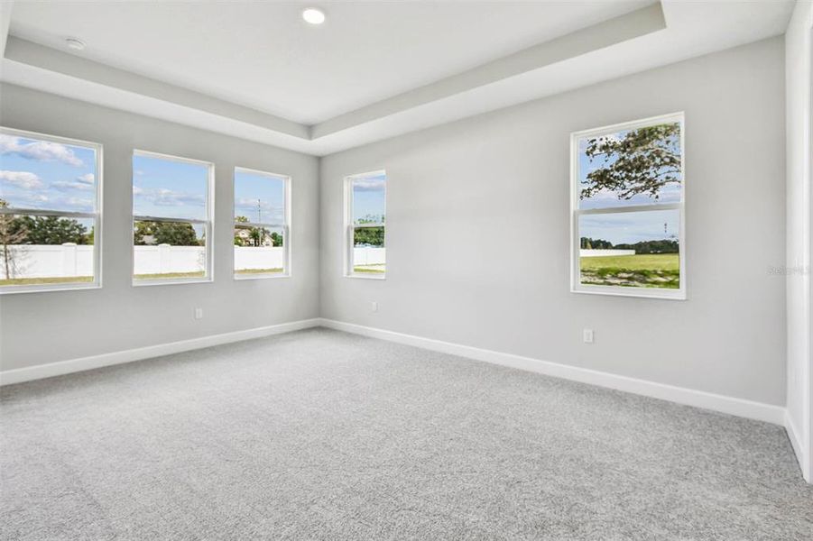 Spacious, unfurnished interior of a new home in Solace at Corner Lake, Orlando (Image 22).