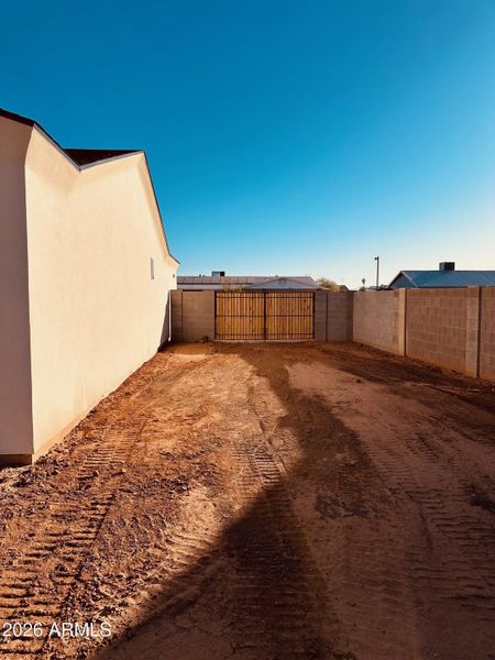 Backyard RV Gate Backyard RV Gate