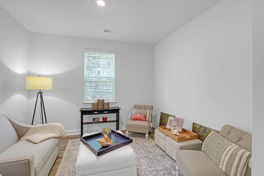 Furnished interior view inside a new home in Rivers Reach, Yemassee (Image 30). Furnished interior view inside a new home in Rivers Reach, Yemassee (Image 30).