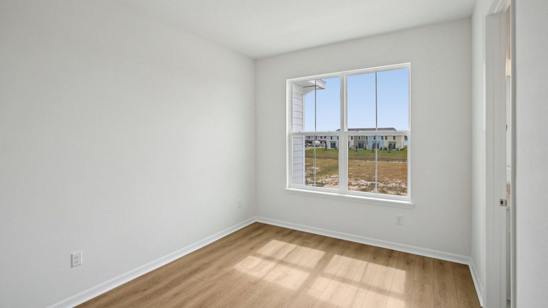 Furnished interior view inside a new home in Isla Mirada, San Antonio (Image 16).
