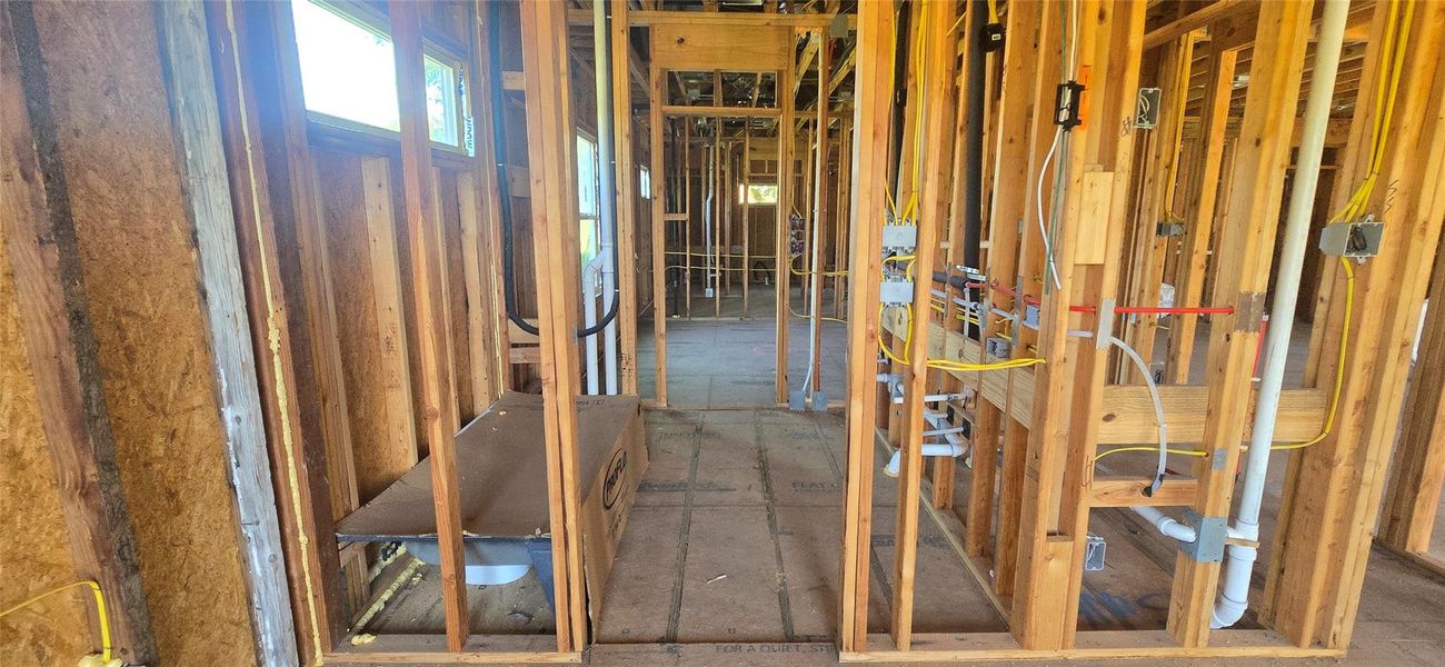 In-progress construction of a new home in , Houston, TX (Image 21).