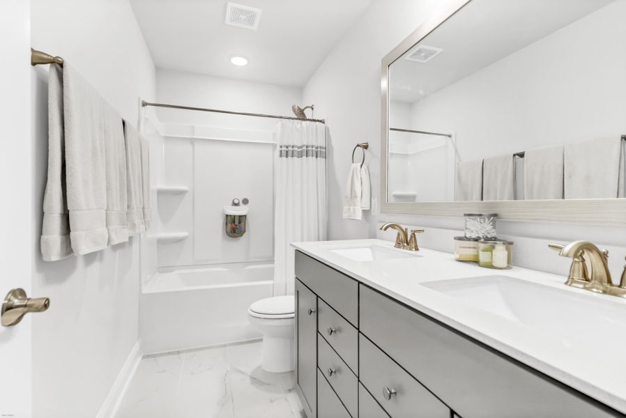 Furnished interior view inside a new home in Sea Island Preserve, Johns Island (Image 33).