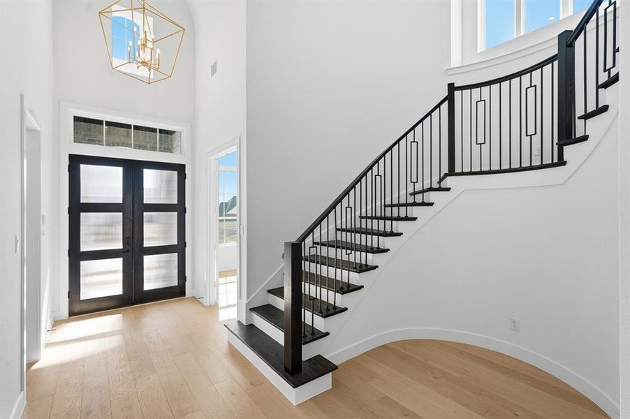 Spacious, unfurnished interior of a new home in Mustang Lakes, Celina (Image 20). Spacious, unfurnished interior of a new home in Mustang Lakes, Celina (Image 20).