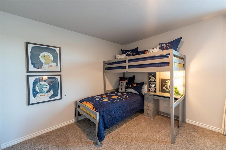 Furnished interior view inside a new home in Retreat at Fossil Creek, Fort Worth (Image 21).