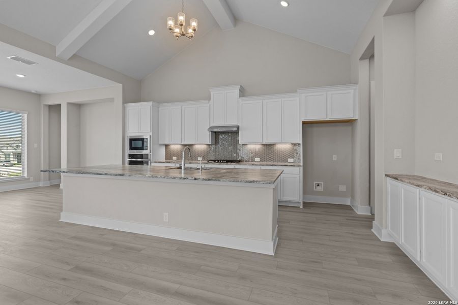 Furnished interior view inside a new home in , Boerne (Image 10).