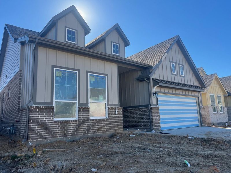 In-progress construction of a new home in Wood Leaf Reserve, Tomball, TX (Image 21). In-progress construction of a new home in Wood Leaf Reserve, Tomball, TX (Image 21).