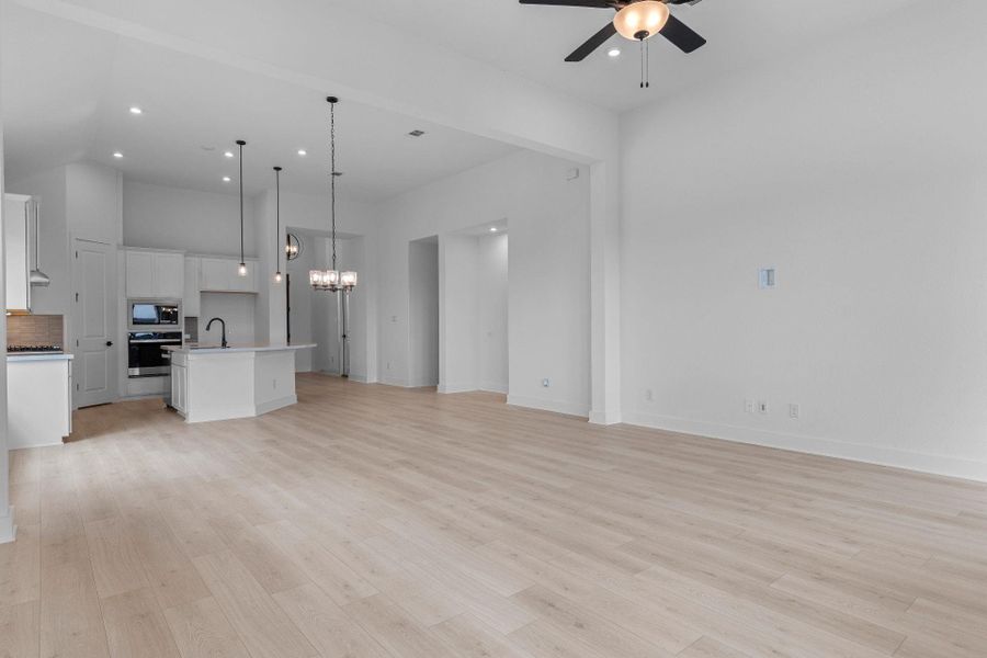 From Family Room to Open Concept Kitchen