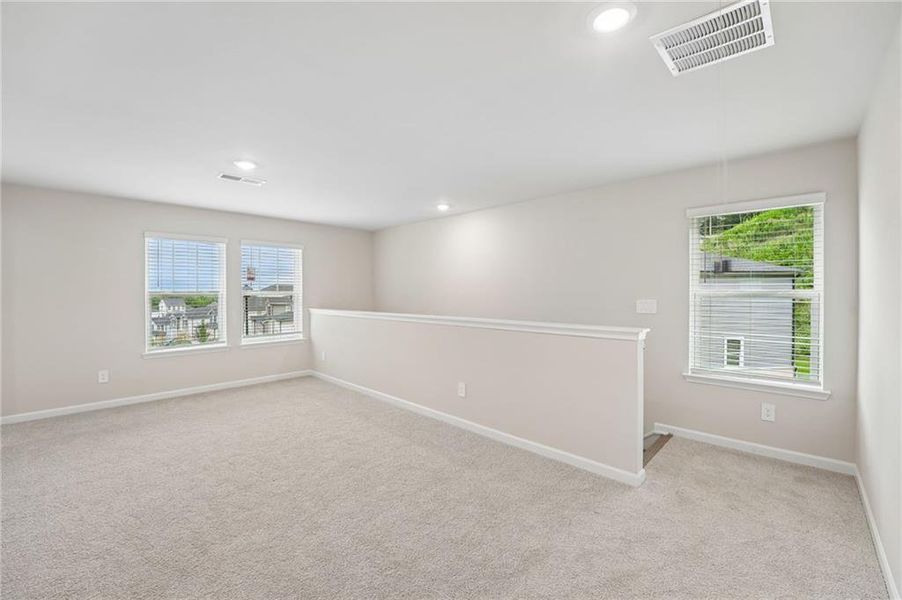 Spacious, unfurnished interior of a new home in Hemingway - Reserve Series, Cumming (Image 42). Spacious, unfurnished interior of a new home in Hemingway - Reserve Series, Cumming (Image 42).