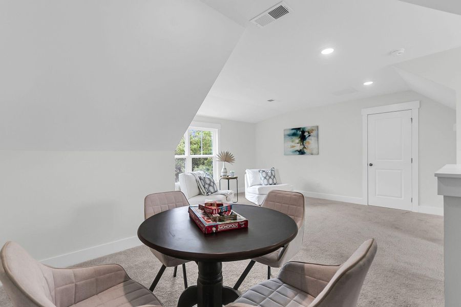 Furnished interior view inside a new home in , Charleston (Image 19).