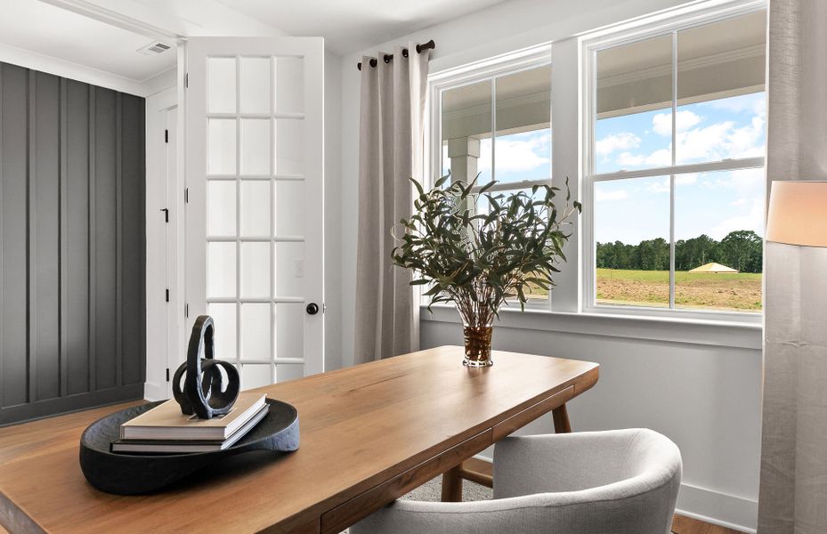 Representative furnished interior of a home built from the Vanderlyn by Pulte Homes in Amherst, McDonough (Image 8). Representative furnished interior of a home built from the Vanderlyn by Pulte Homes in Amherst, McDonough (Image 8).